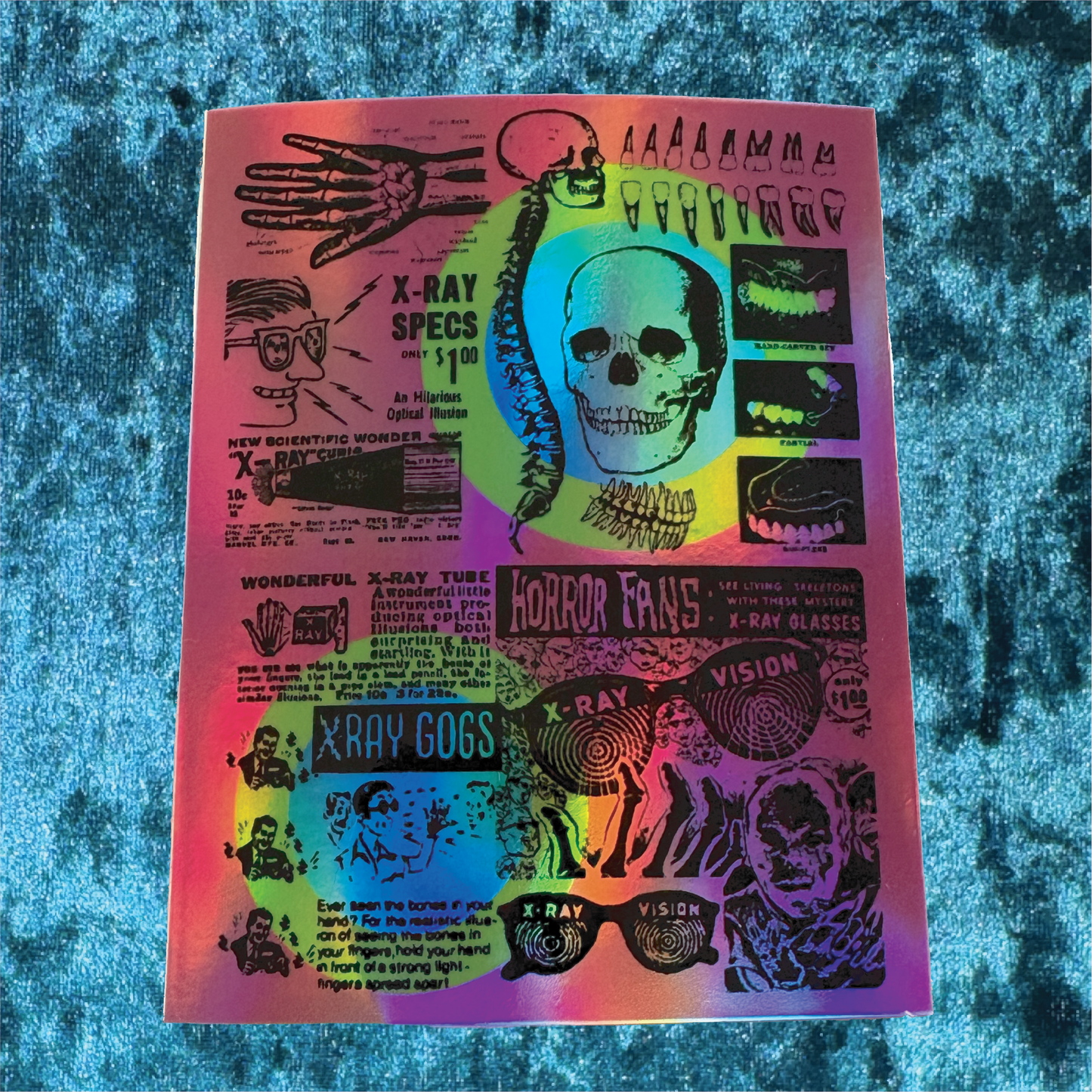X-Ray Holographic Sticker