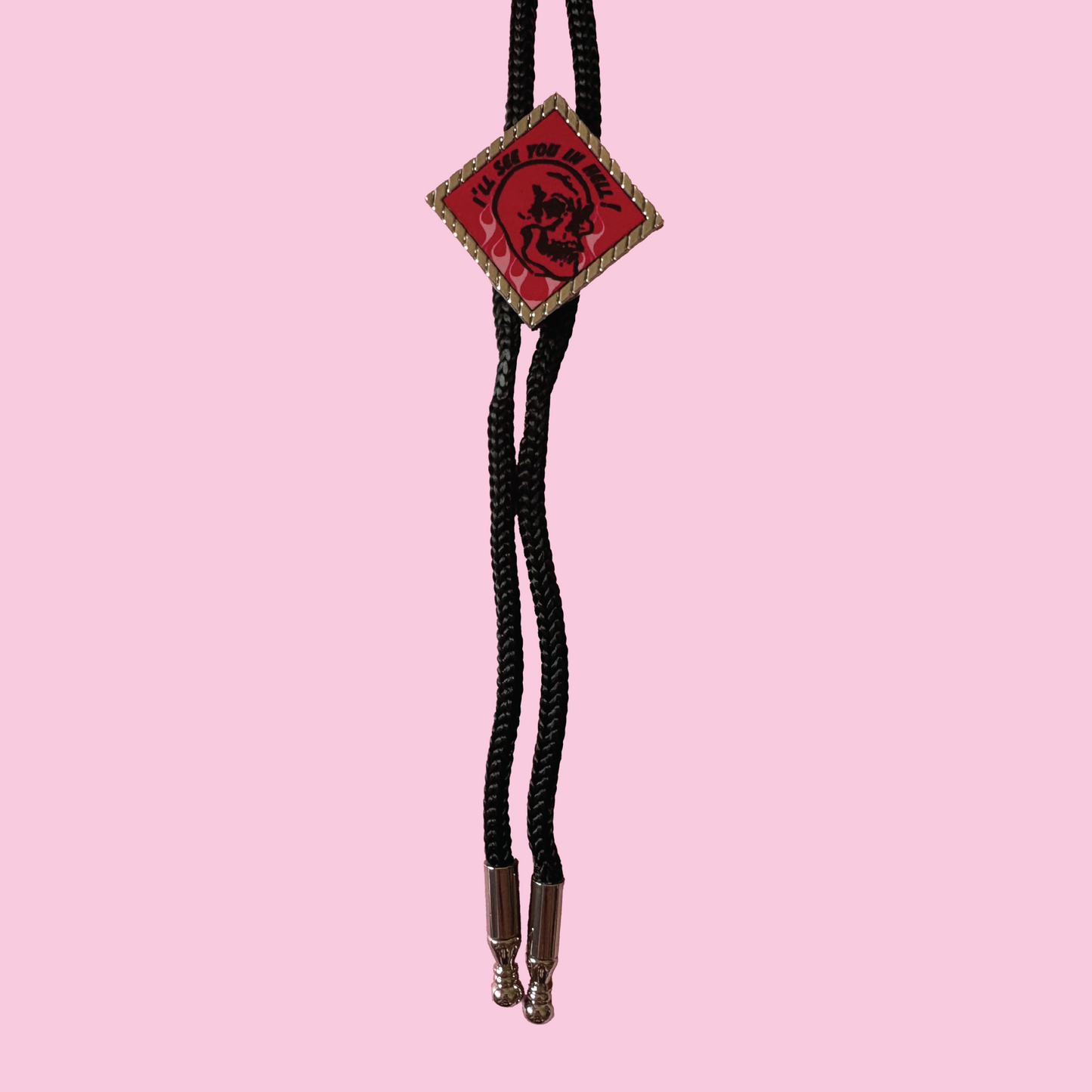 See You in Hell Bolo Tie