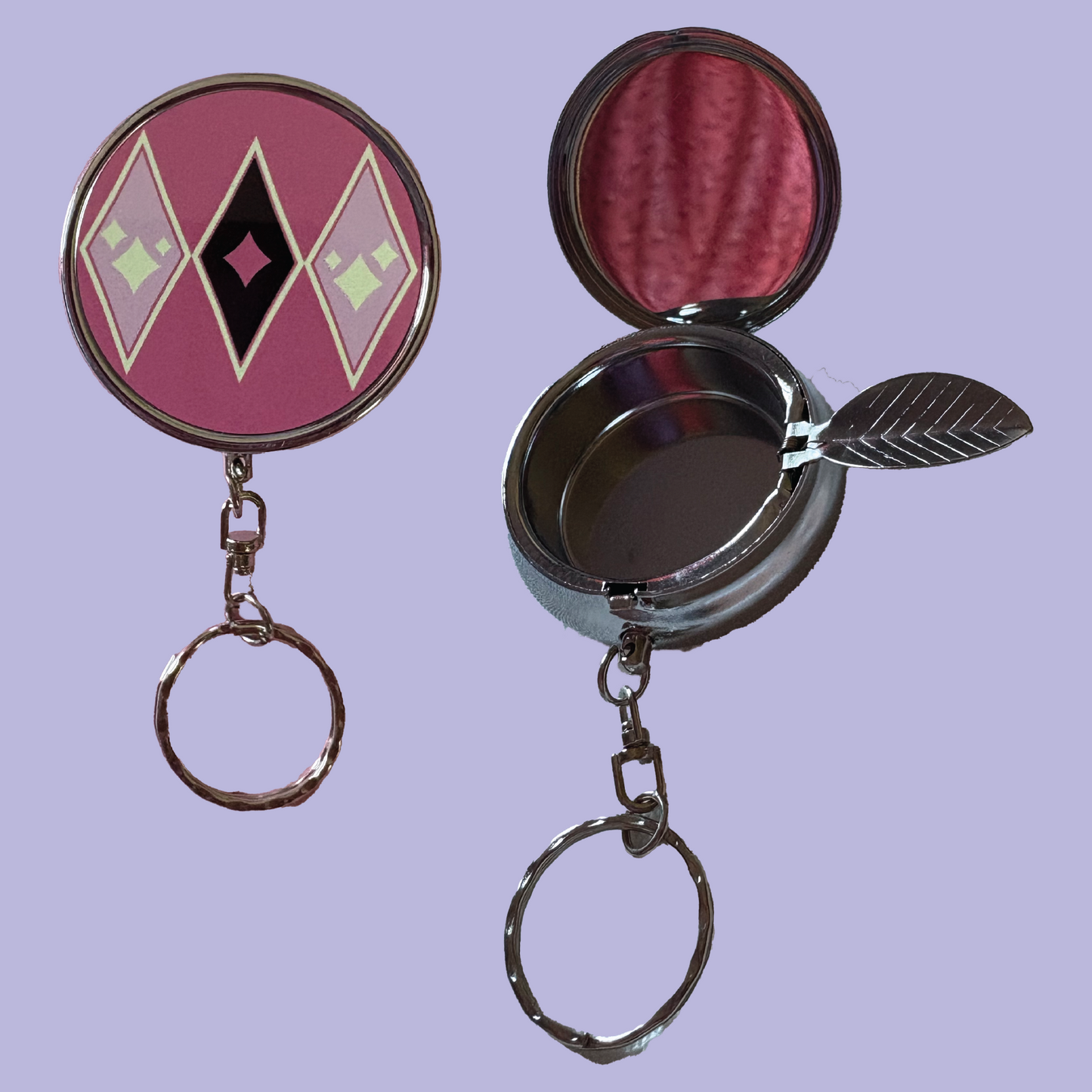 Rhinestone Cowboy Travel Ashtray Keychain