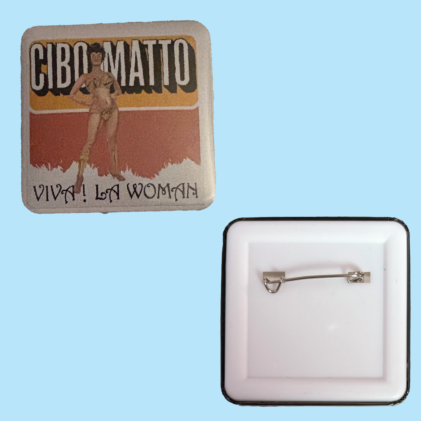 Cibo Matto Viva La Woman Album Pinback Button