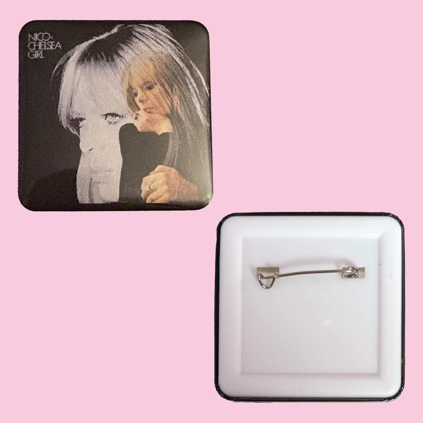 Nico Chelsea Girl Album Pinback Button