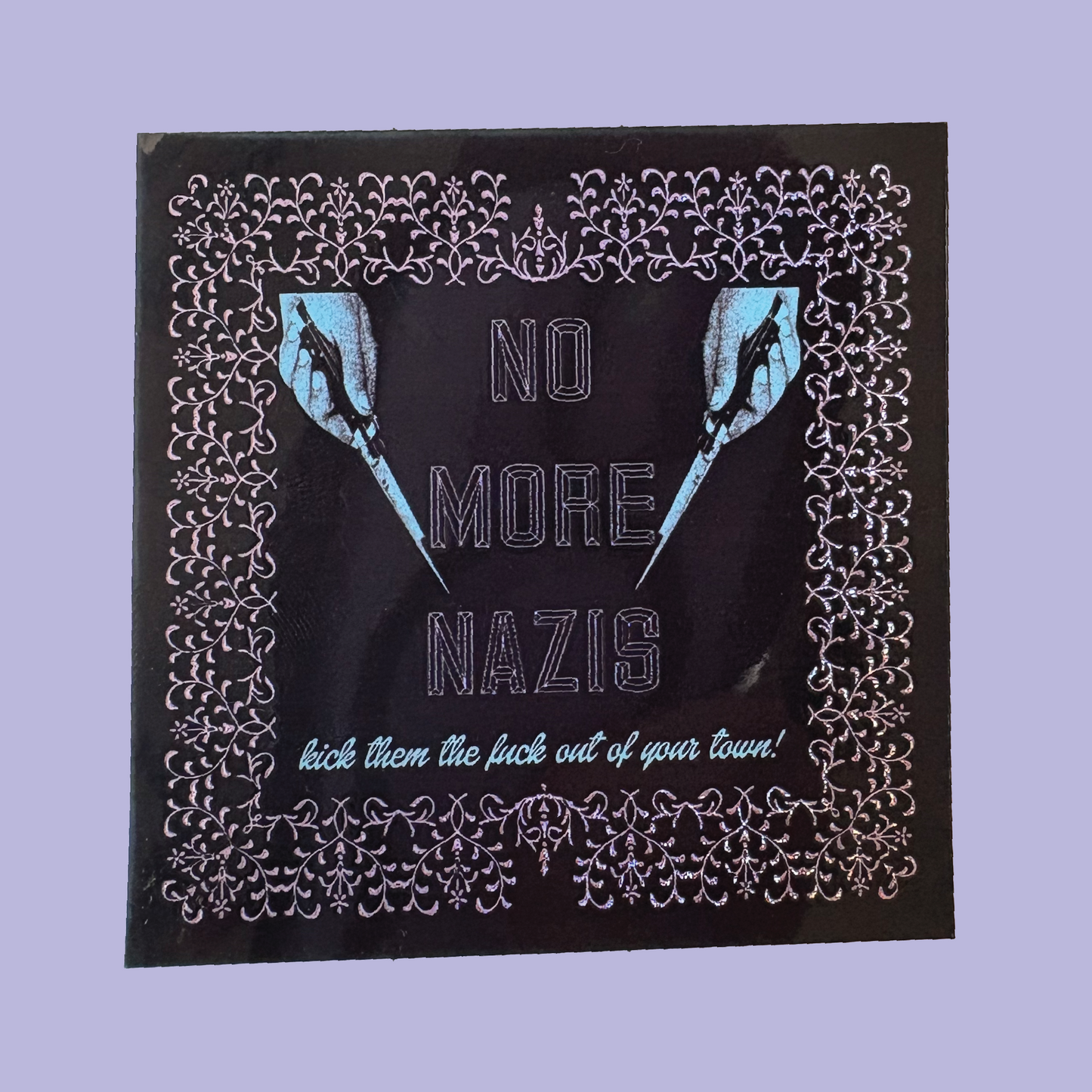 No More Nazis Sticker