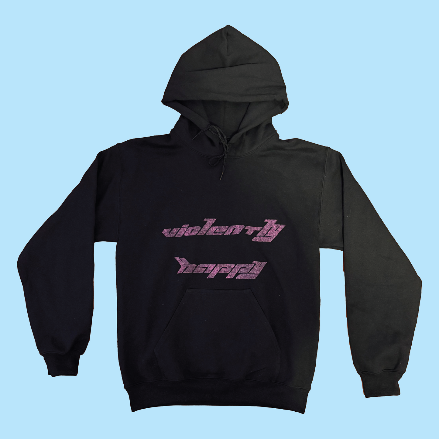 Bjork Violently Happy Pullover Hoodie