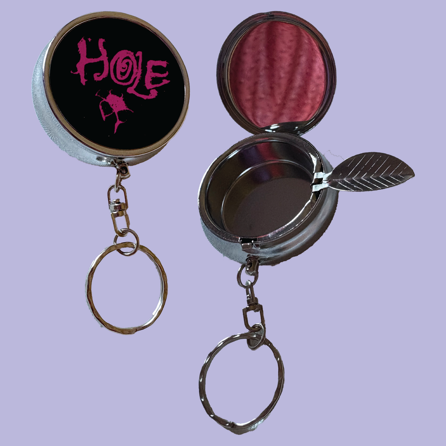Hole Travel Ashtray Keychain