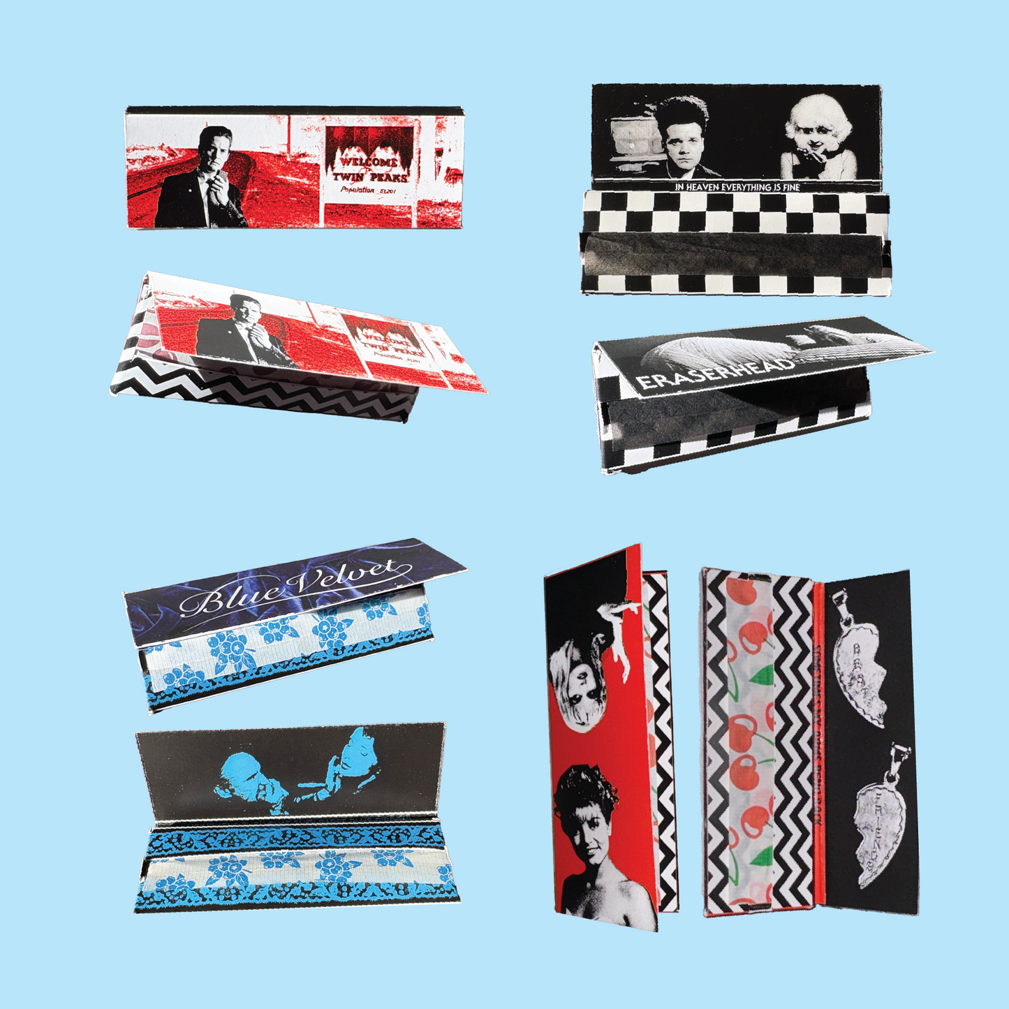 David Lynch Rolling Papers Combo Pack