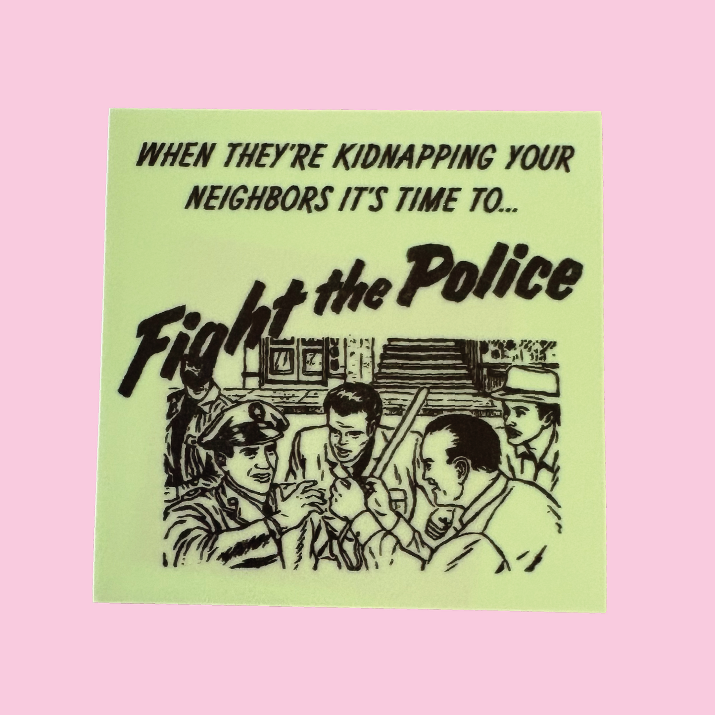 F*CK ICE Sticker Pack - Contribute to Carolina's GoFundMe