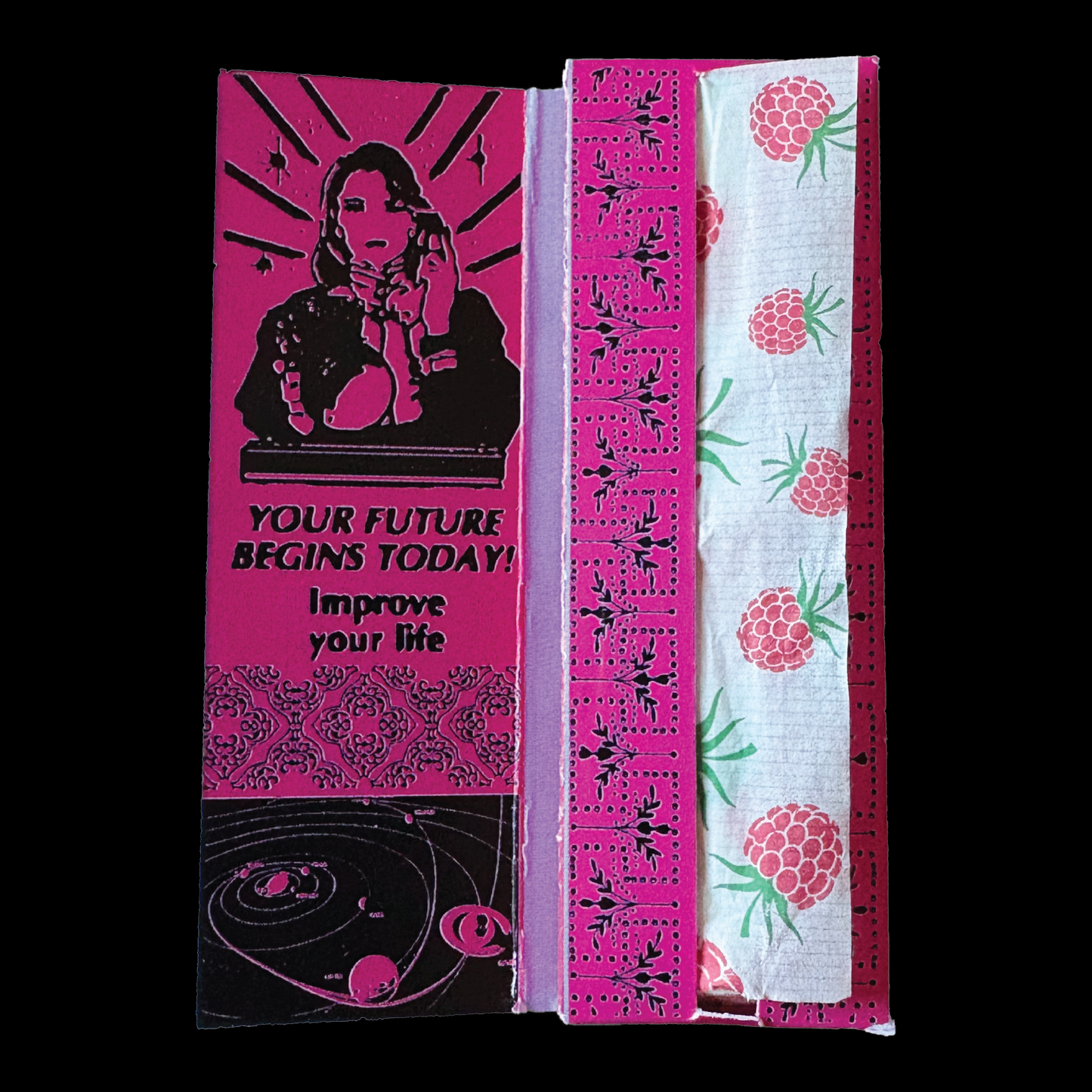 Crystal Ball Raspberry Flavored Rolling Papers