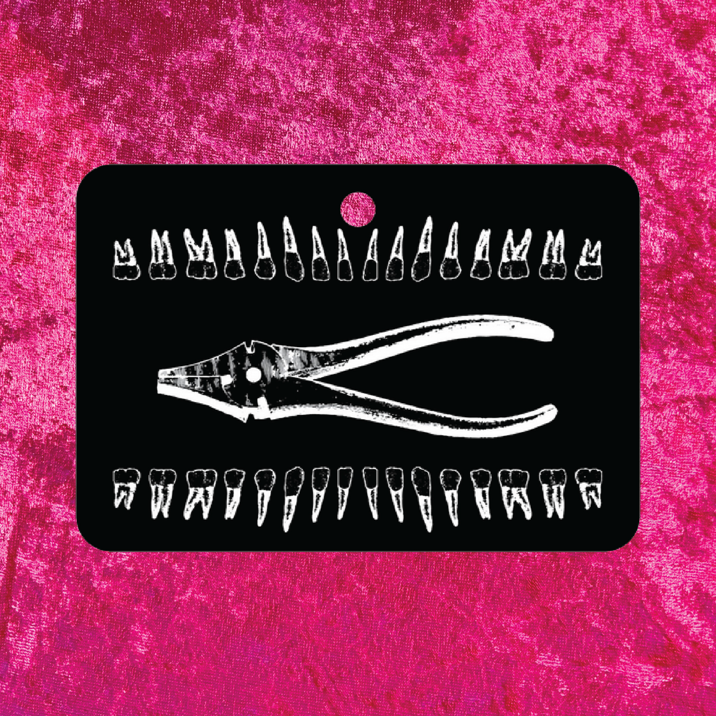 Pulling Teeth Jasmine Scented Car Air Freshener