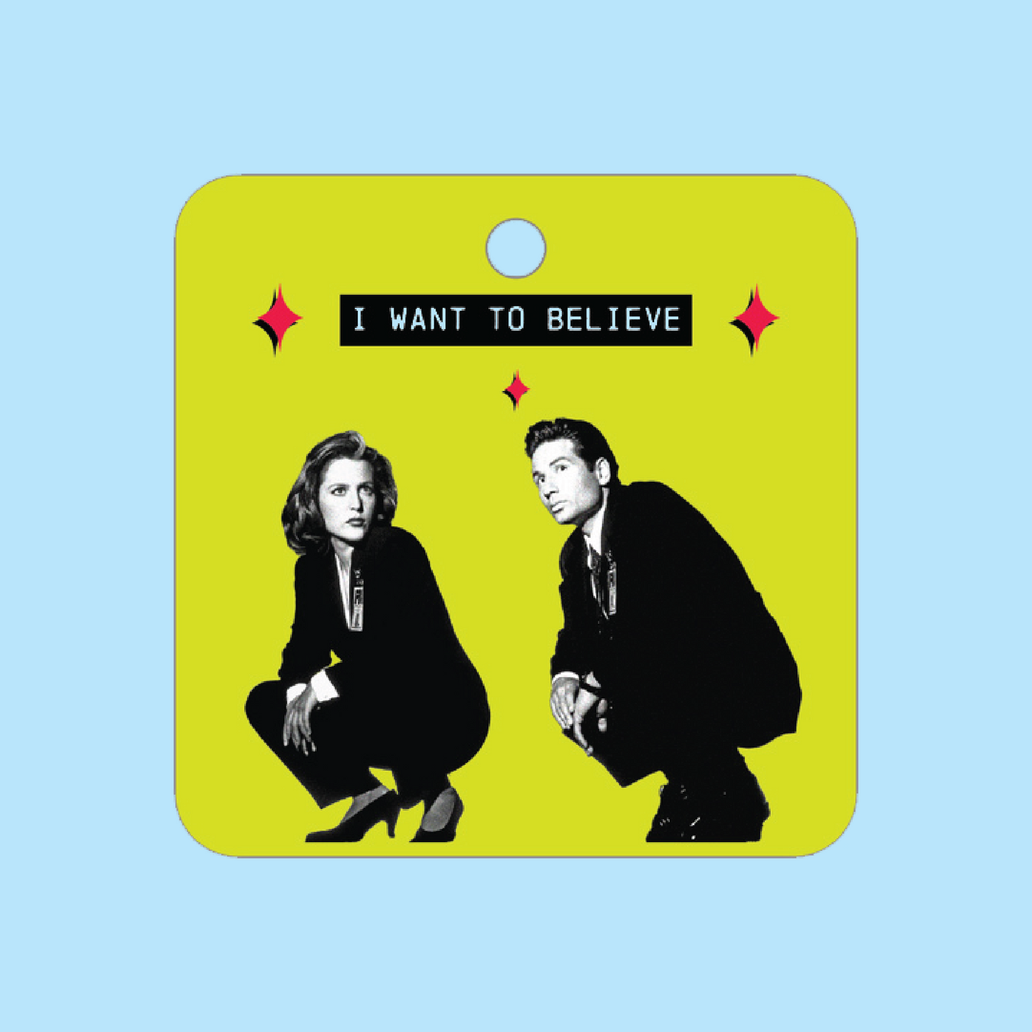 The X-Files Vanilla Scented Car Air Freshener