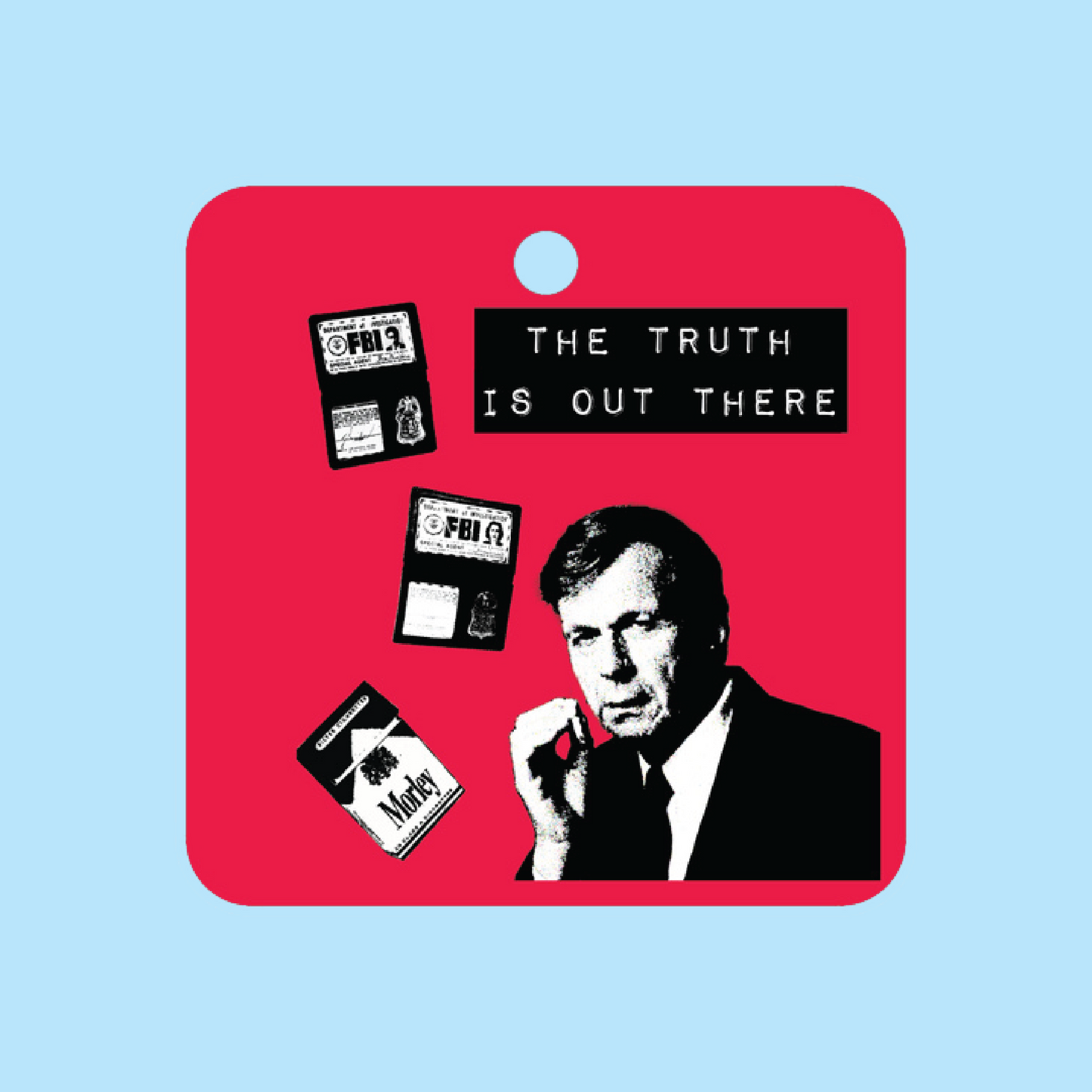 The X-Files Vanilla Scented Car Air Freshener