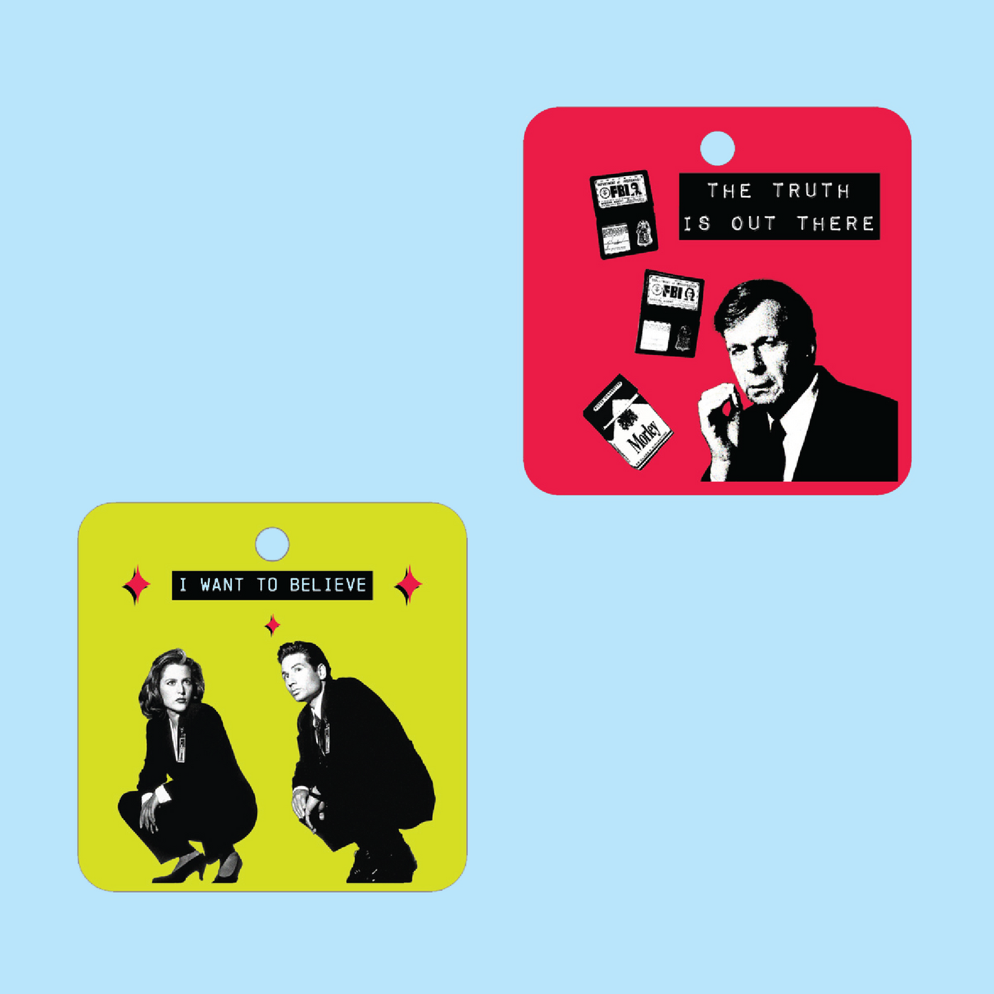 The X-Files Vanilla Scented Car Air Freshener