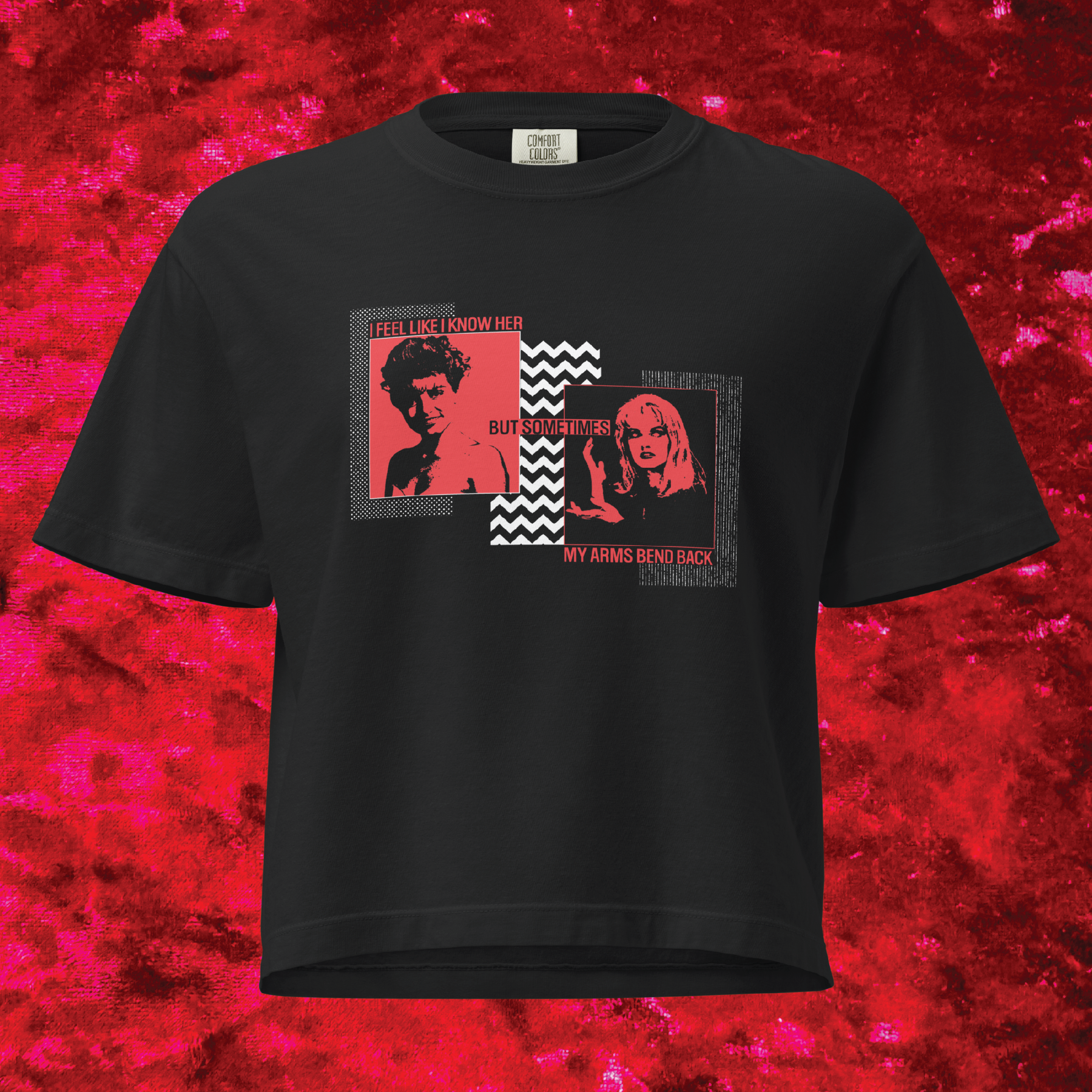 Twin Peaks Laura Palmer Boxy Cropped Tee – Ruby II