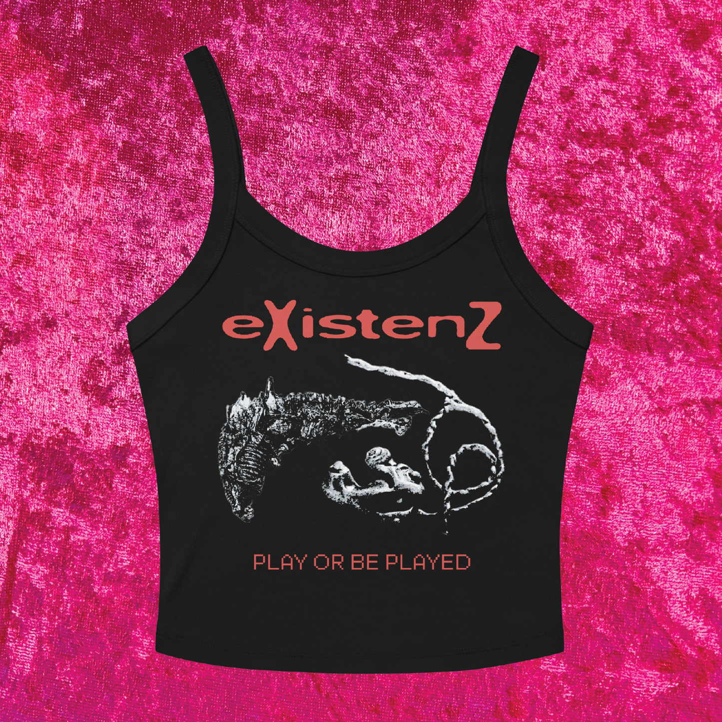 eXistenZ Cropped Tank Top