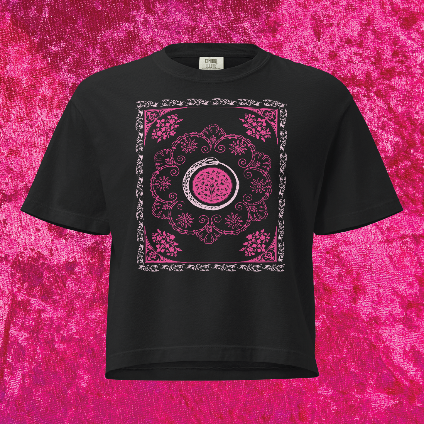 Cyclical Boxy Cropped Tee