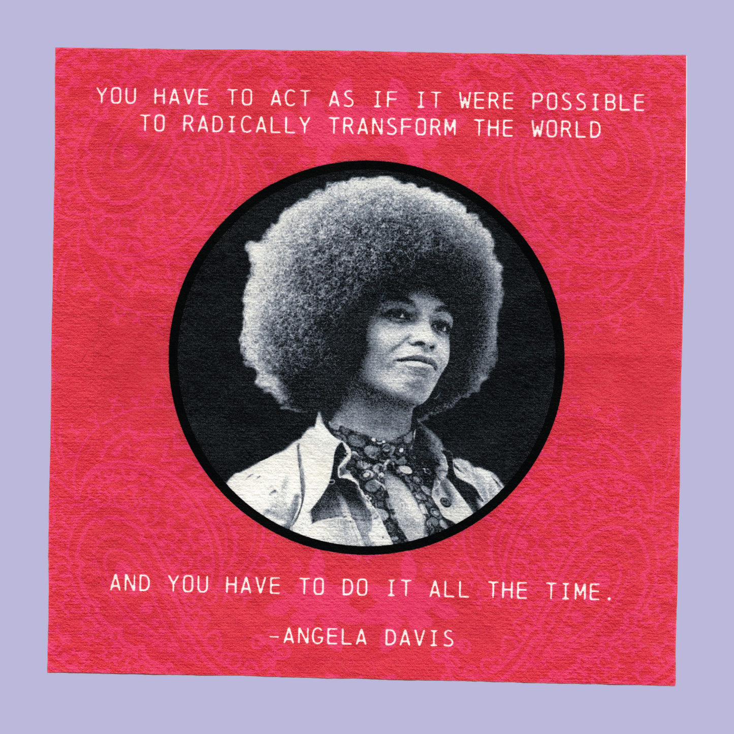 Angela Davis Art Print