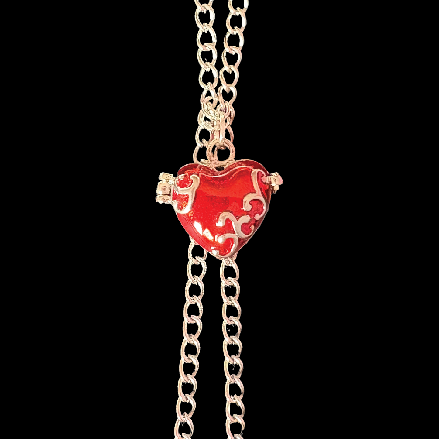 Heart Shaped Box Bolo Necklace