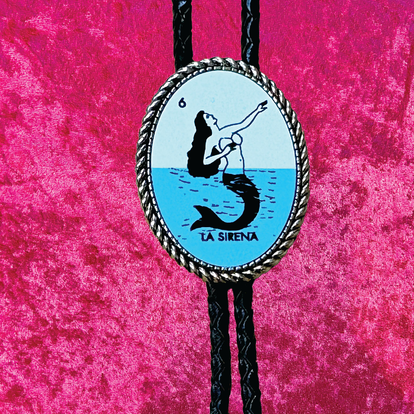 La Sirena Leather Bolo Tie