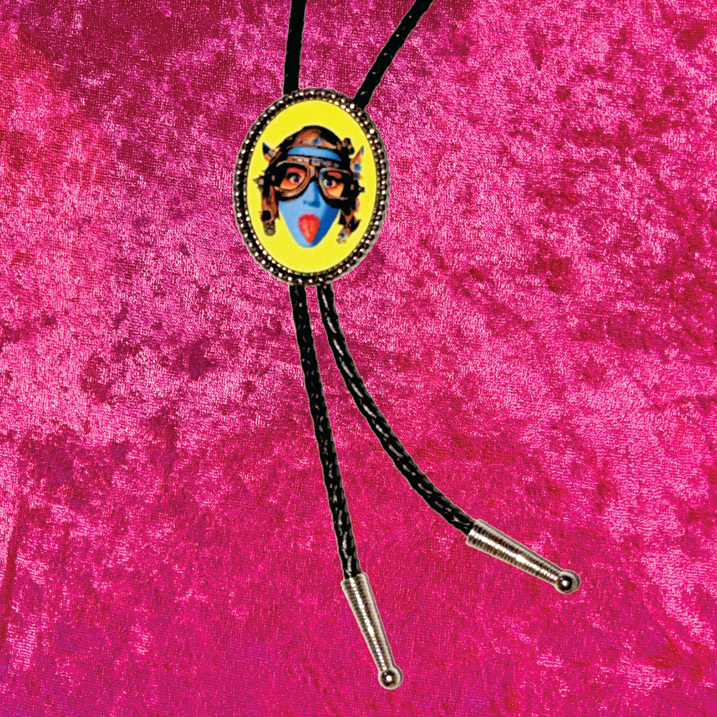 Tank Girl Leather Bolo Tie