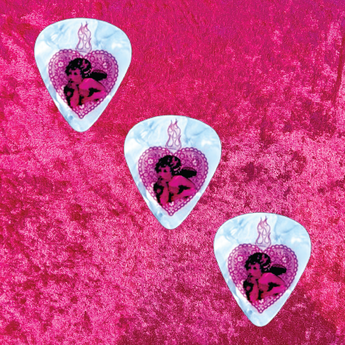 Cherub Pearl Guitar Picks (3 Pack)