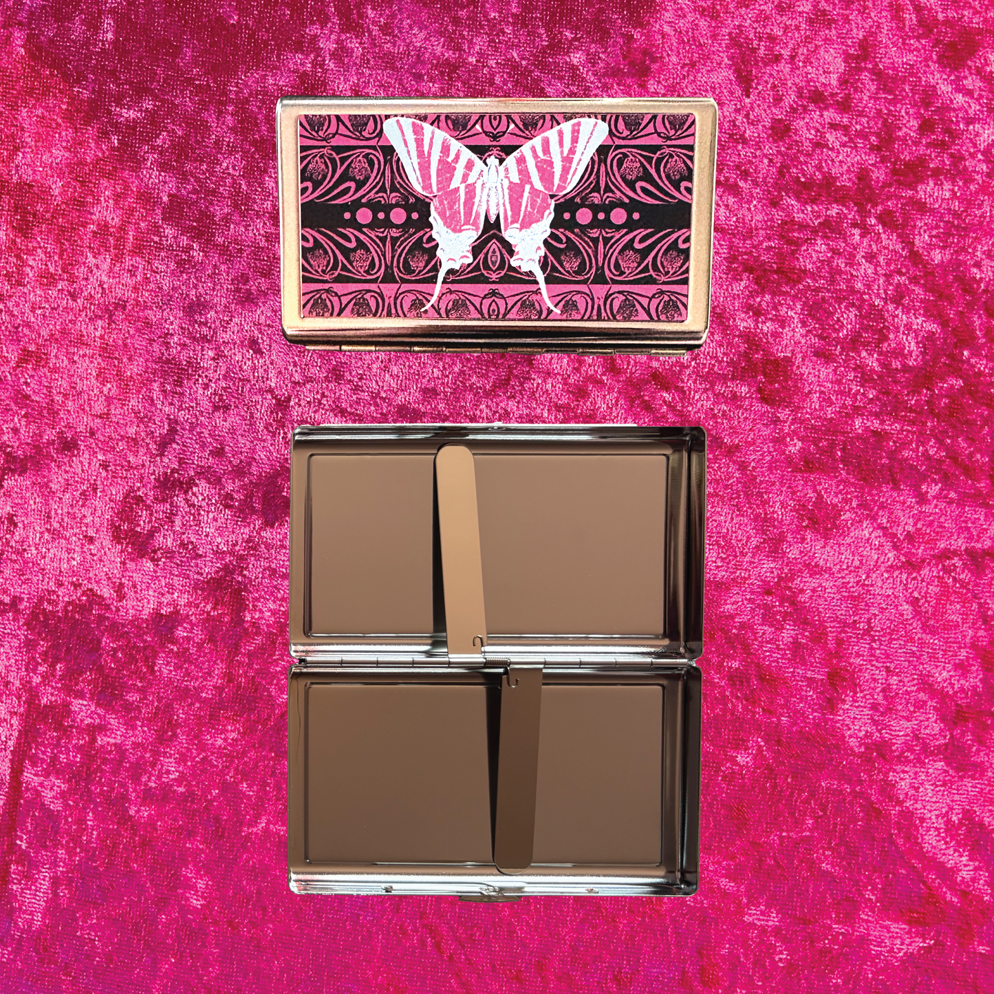 Flutter Metal Cigarette Case