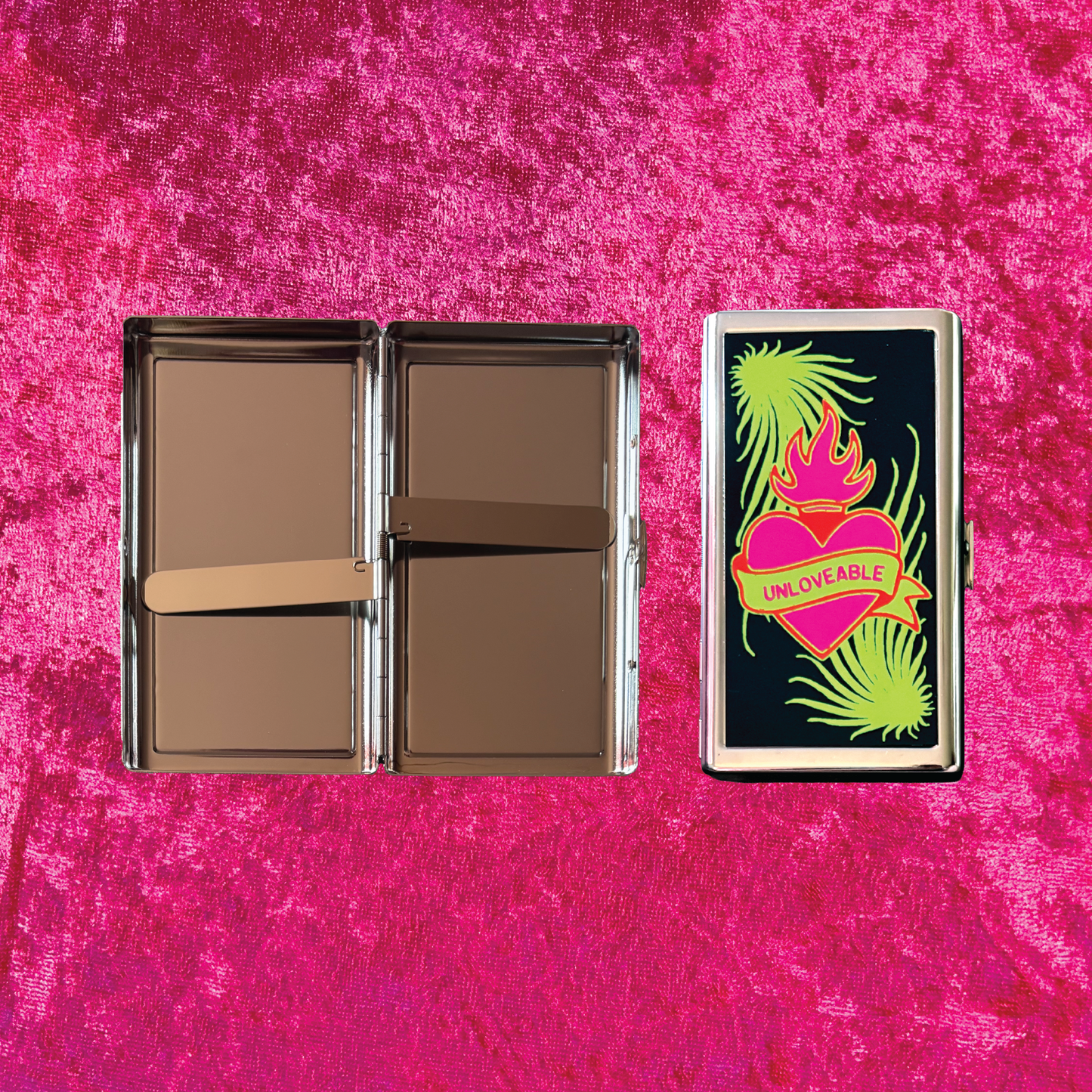 Unloveable Metal Cigarette Case