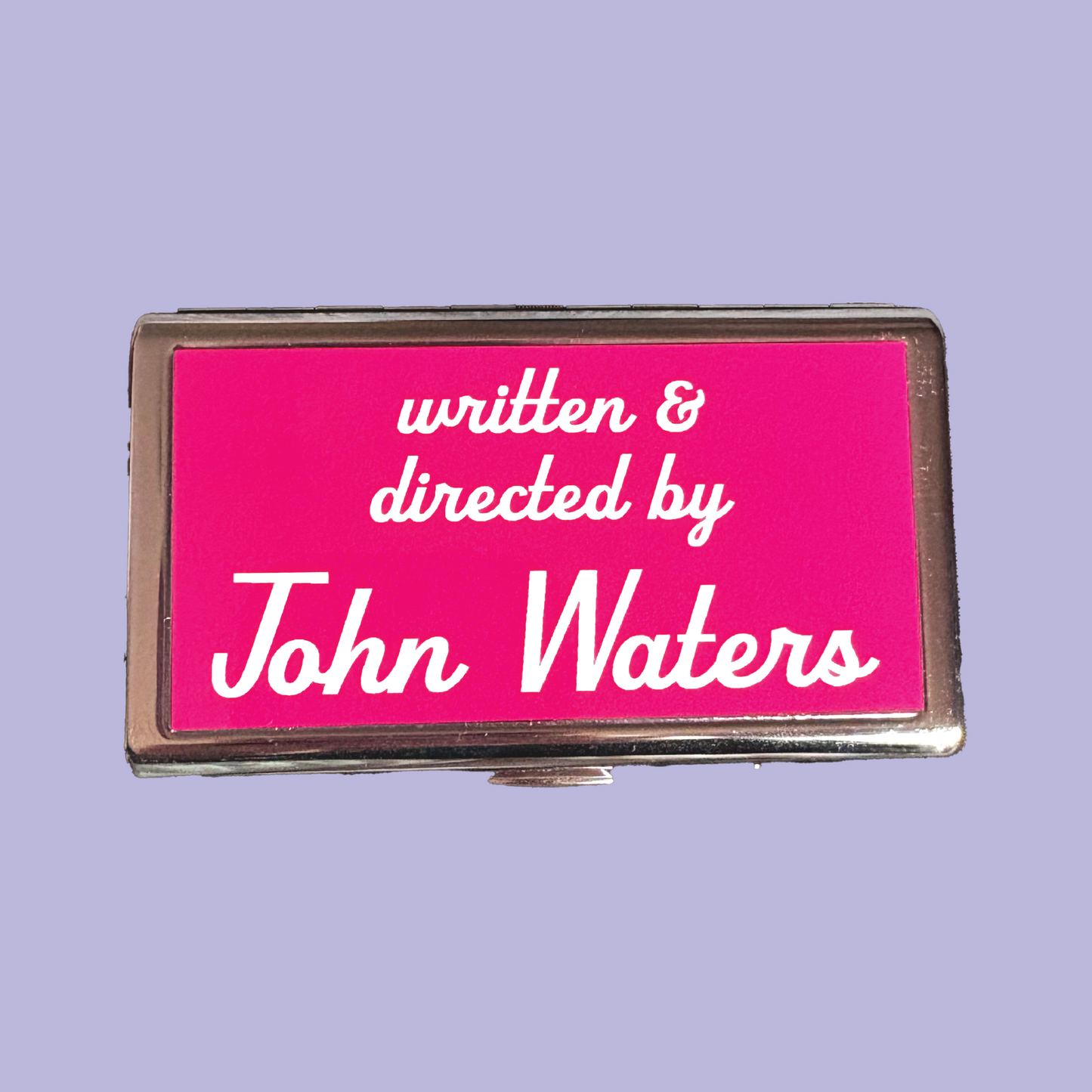 John Waters Metal Cigarette Case
