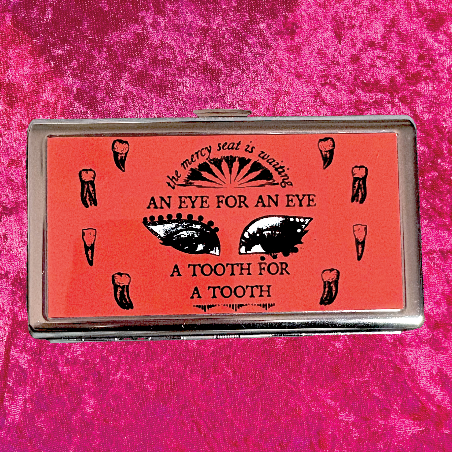 Nick Cave Metal Cigarette Case