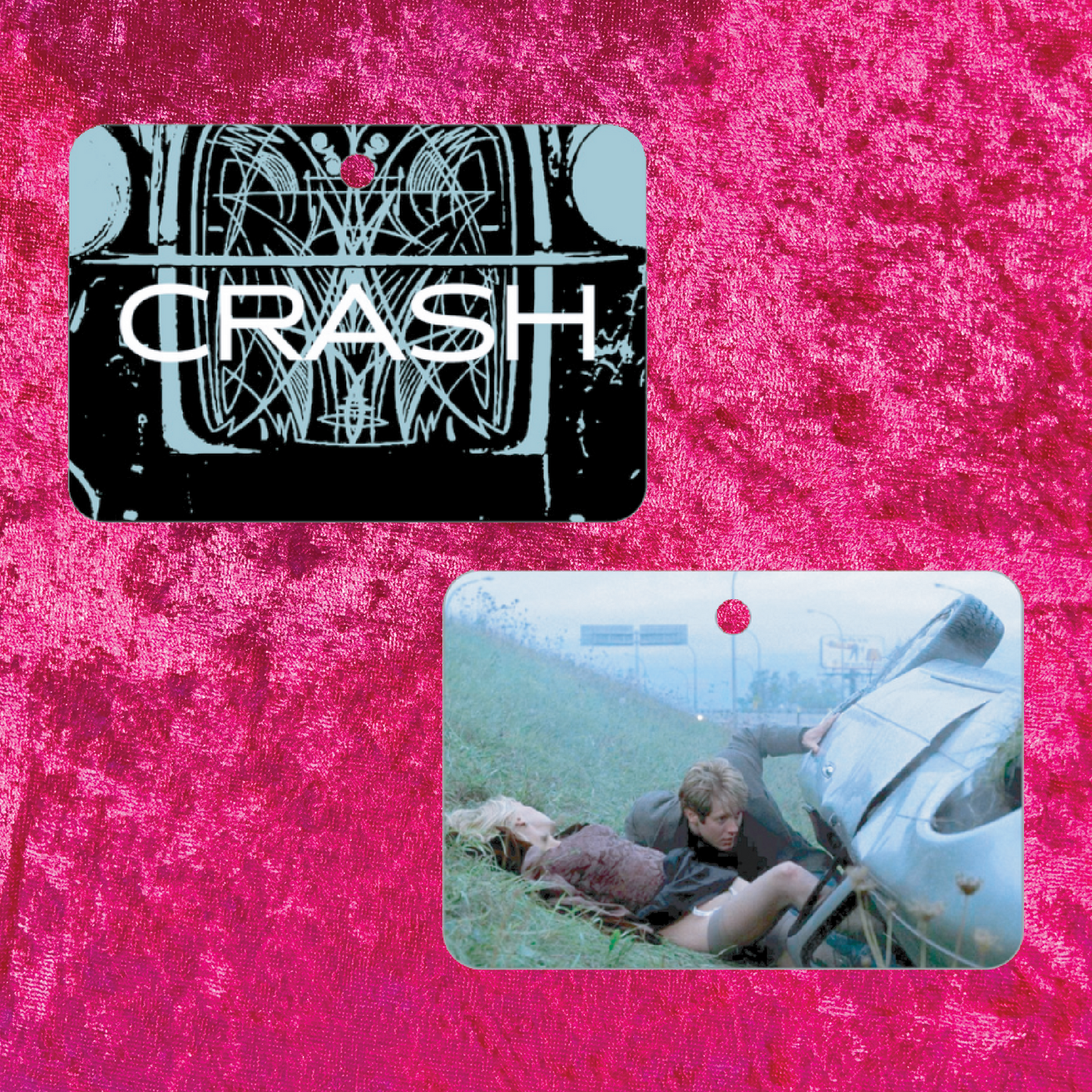 Crash (1996) Vanilla Scented Car Air Freshener