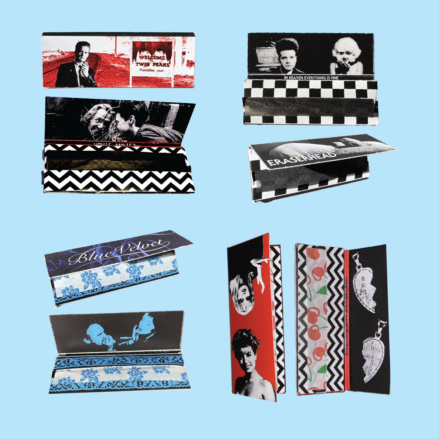 David Lynch Rolling Papers Combo Pack