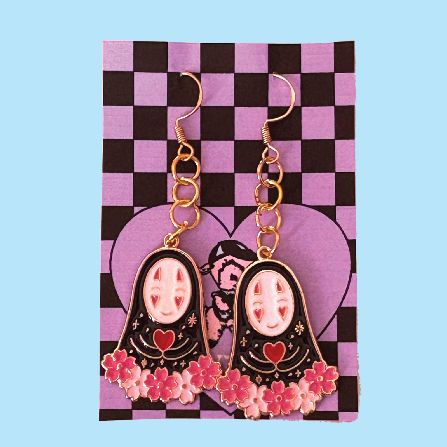 No Face Spirited Away Earrings