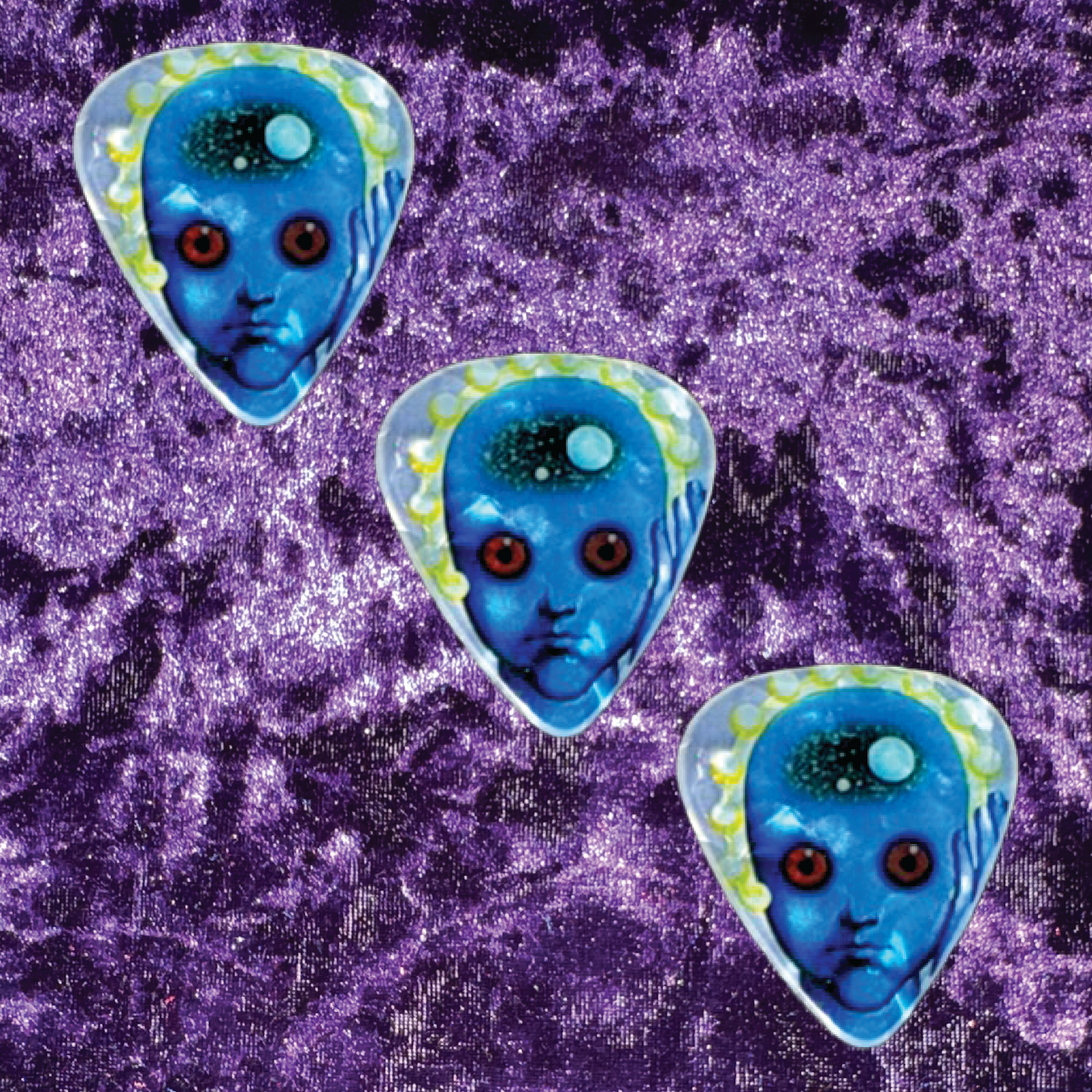 Fantastic Planet Pearl Guitar Picks (3 Pack)