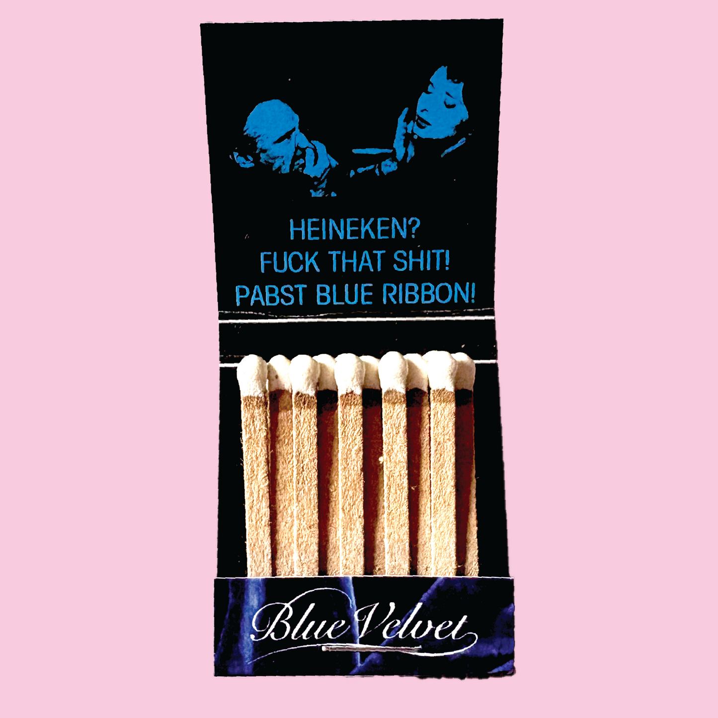 Blue Velvet Matchbook
