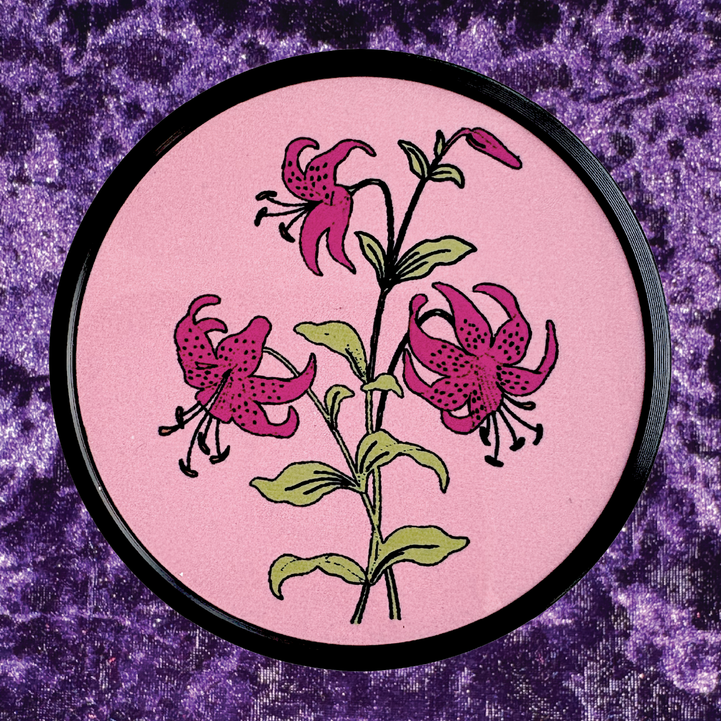 Tiger Lily Herb Grinder