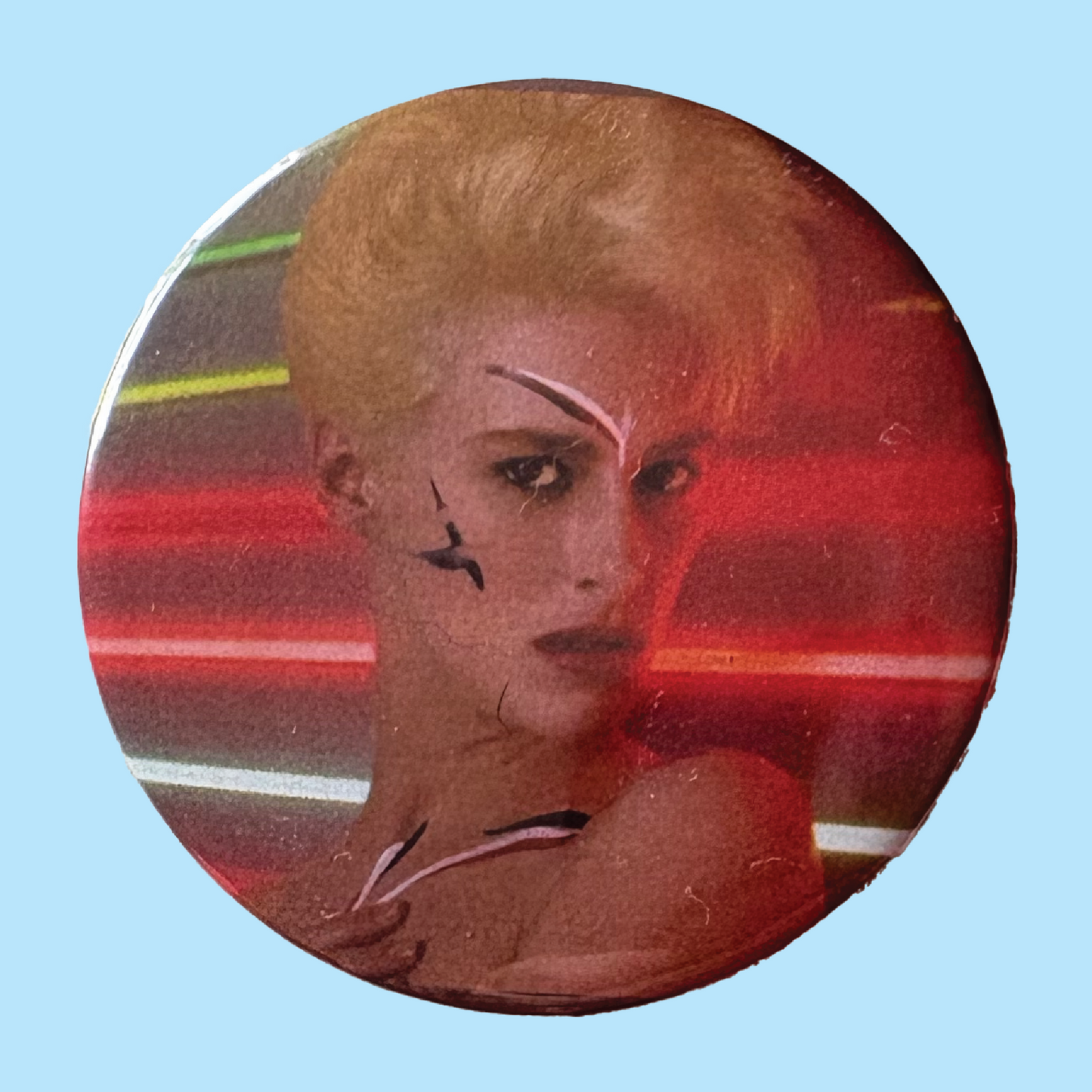 Liquid Sky Electric 2.25" Pinback Button