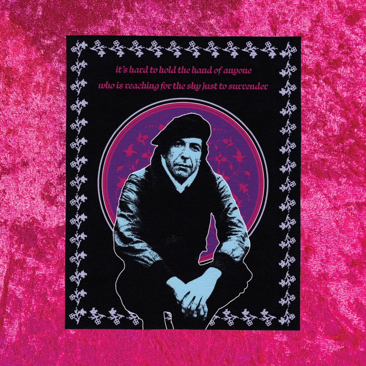 Leonard Cohen The Stranger Art Print