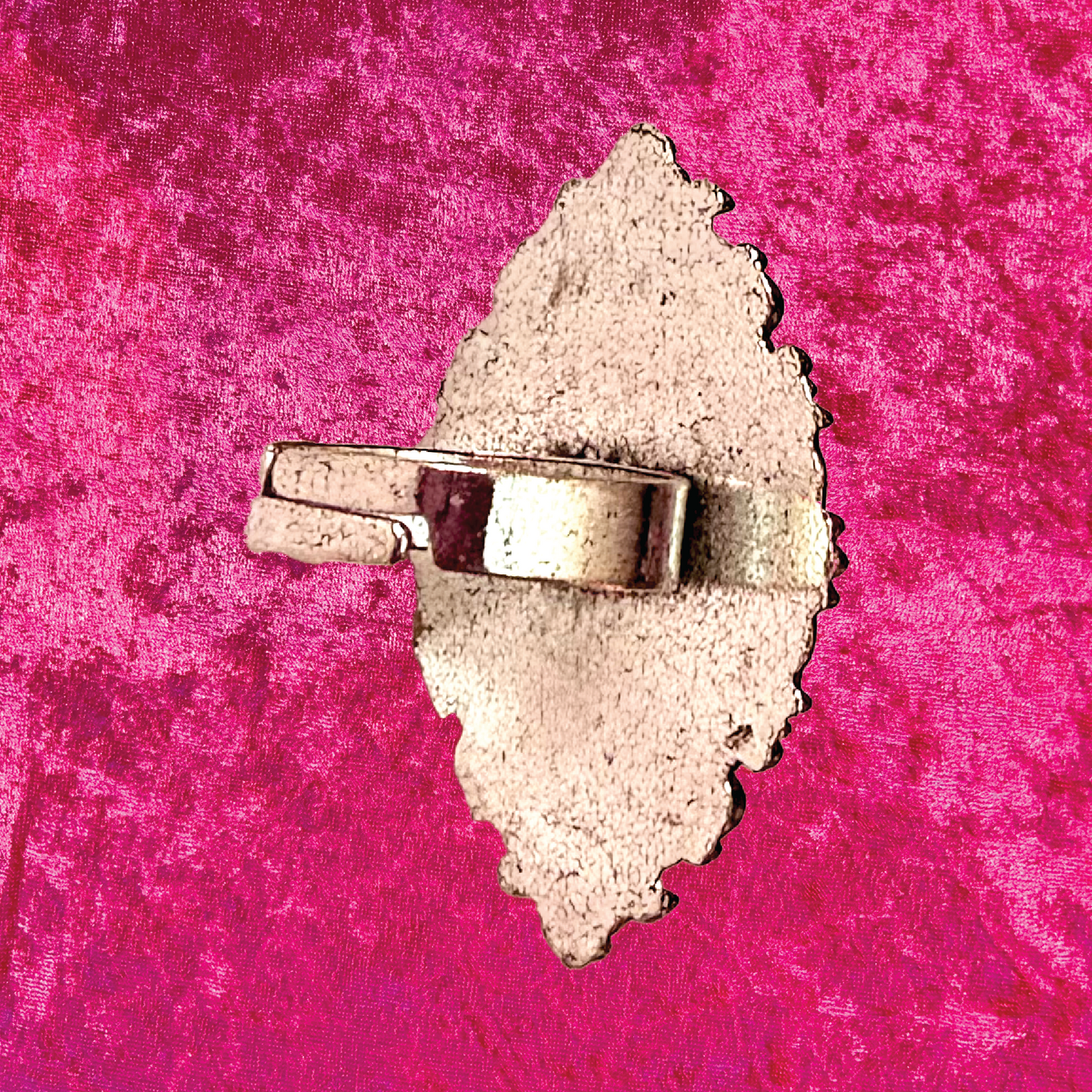 Judith Slaying Holofornes Adjustable Statement Ring