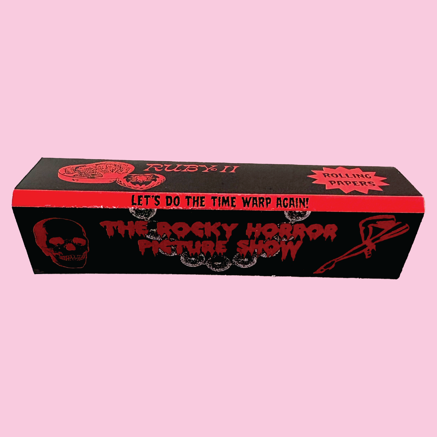 Rocky Horror Picture Show King Size Rolling Papers - Cherry Flavored or Black