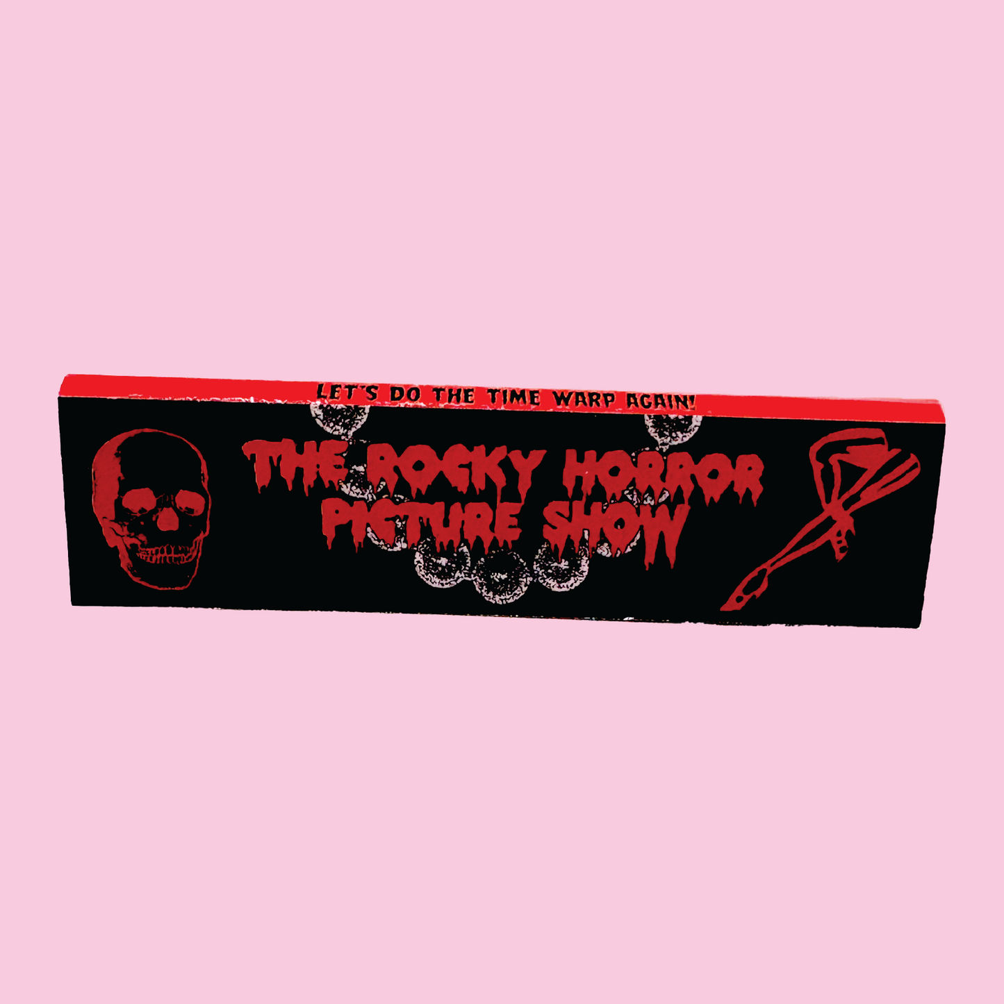 Rocky Horror Picture Show King Size Rolling Papers - Cherry Flavored or Black