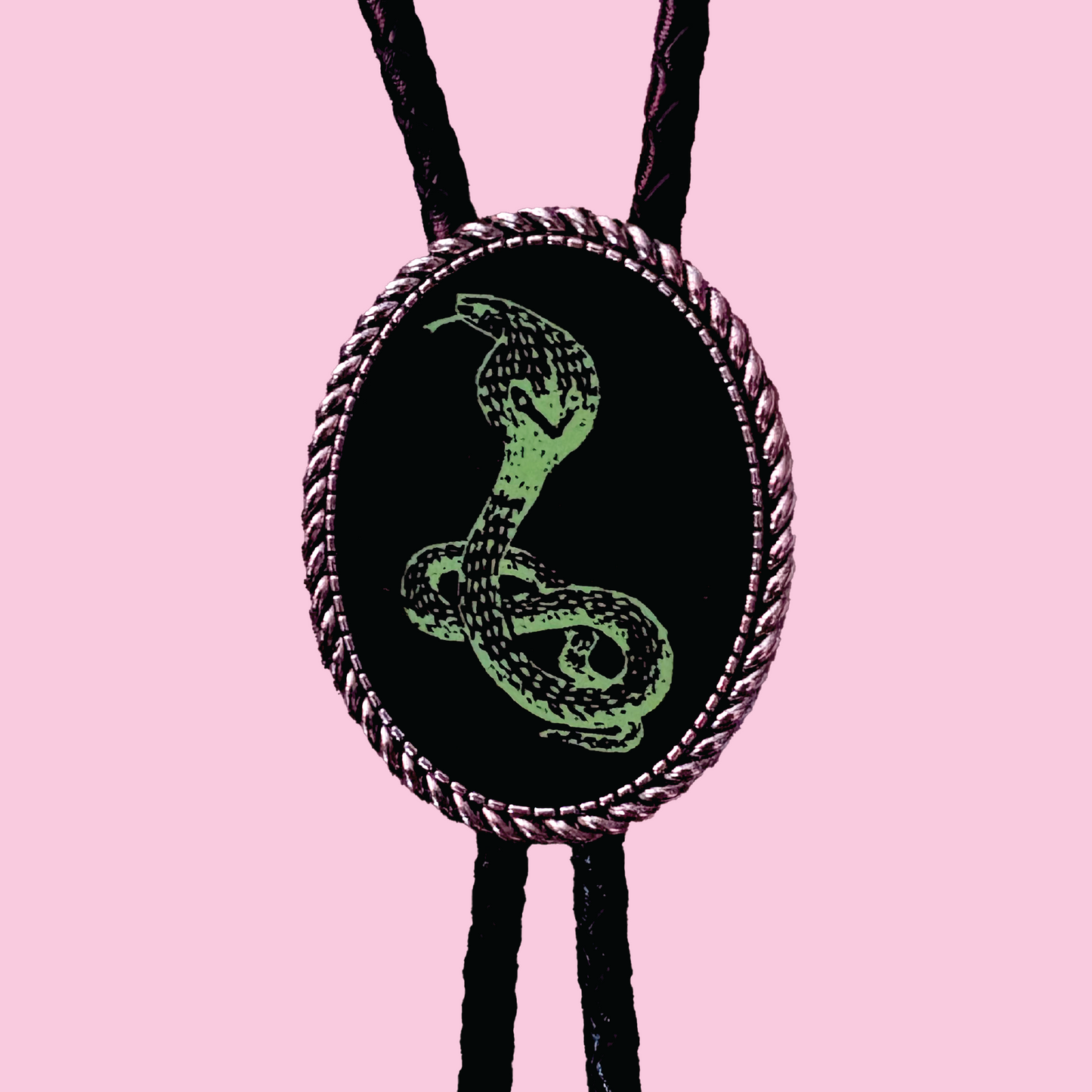Reptile Master Leather Bolo Tie