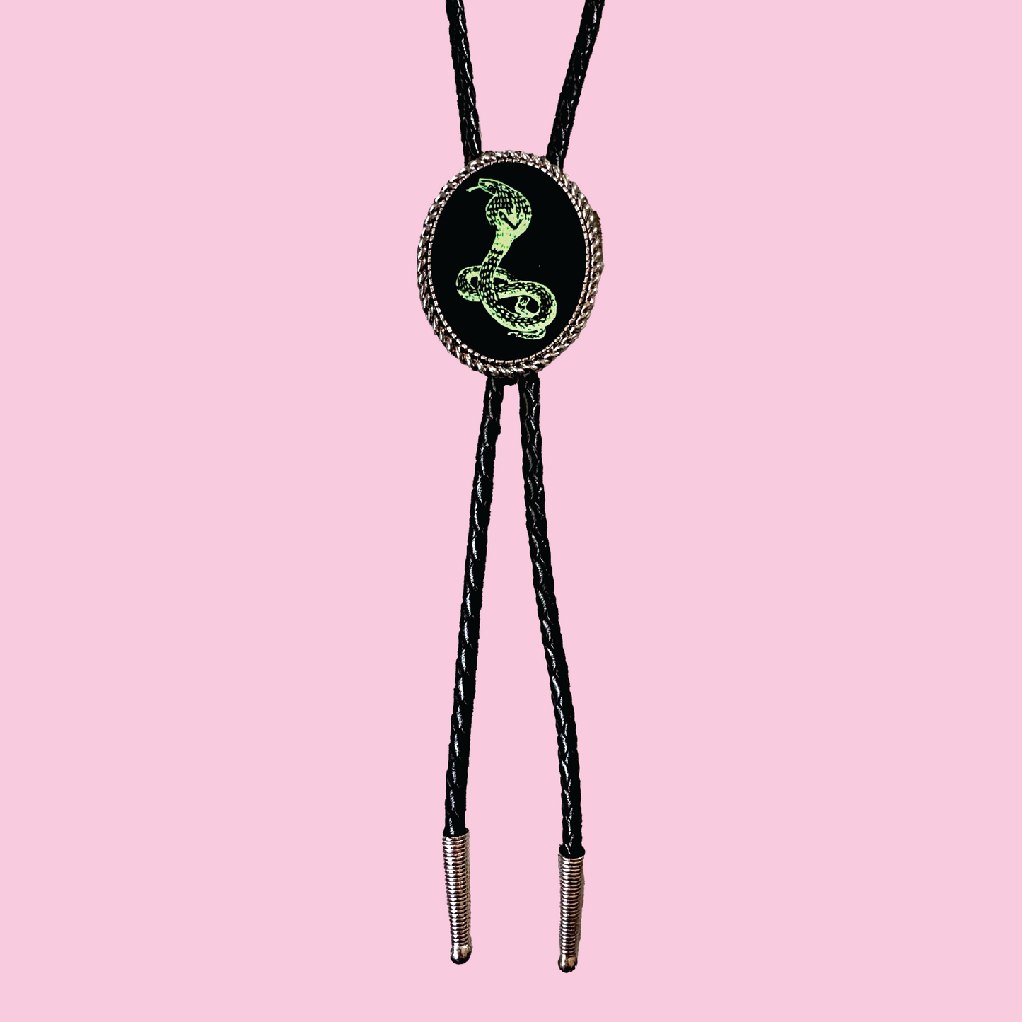 Reptile Master Leather Bolo Tie