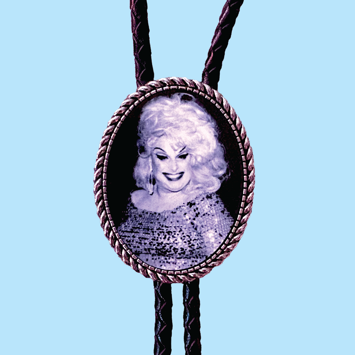 Divine Leather Bolo Tie