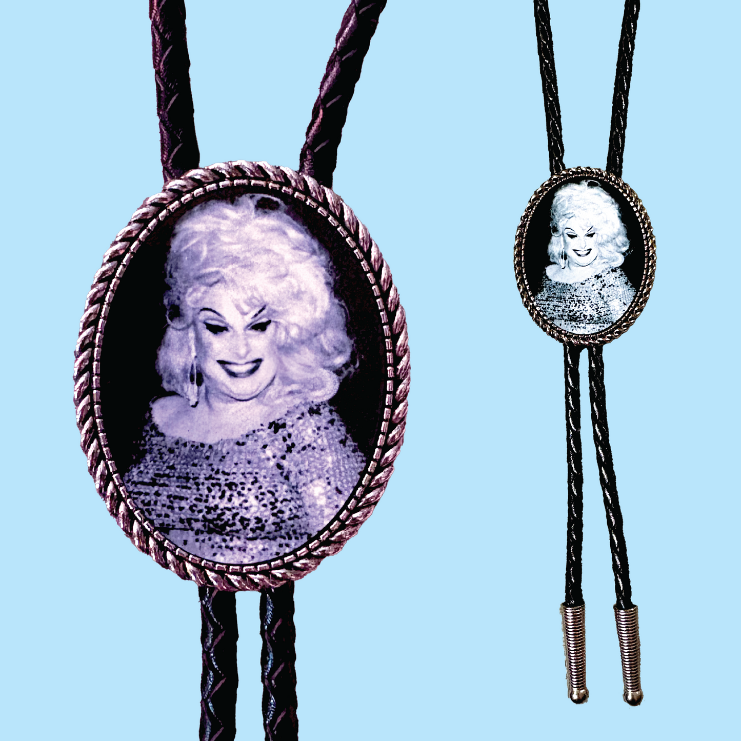 Divine Leather Bolo Tie