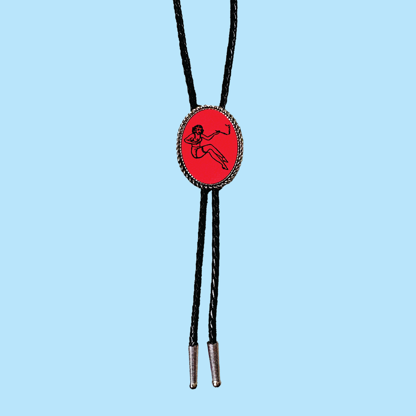 Lil Lady Leather Bolo Tie