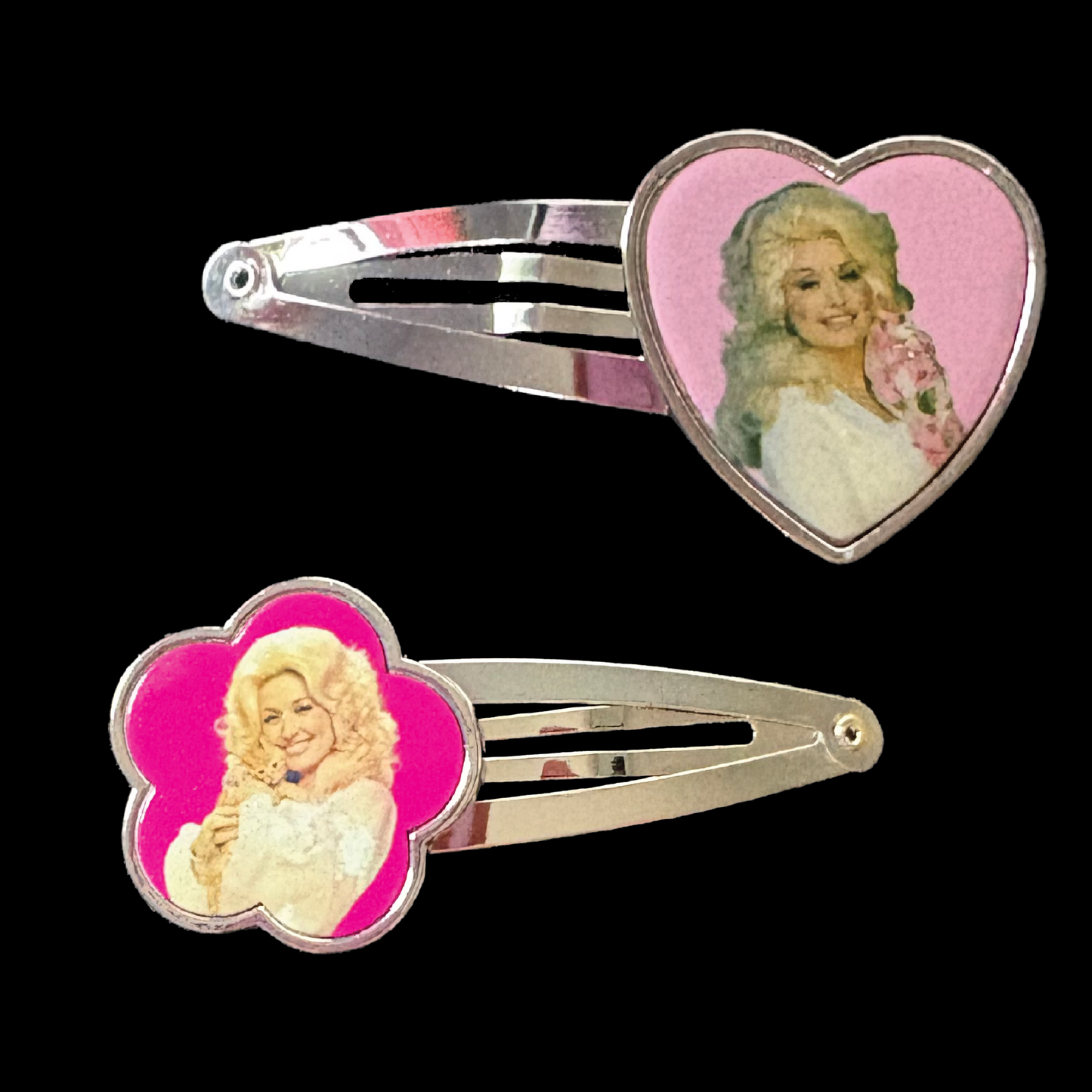 Dolly Parton Hair Clip Set