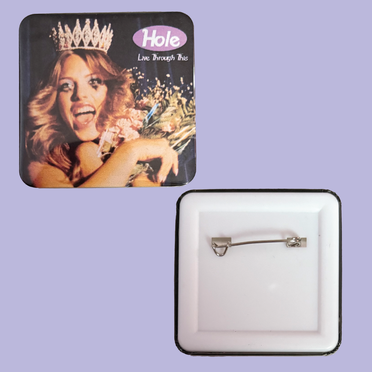 Hole Live Through This Album Pinback Button