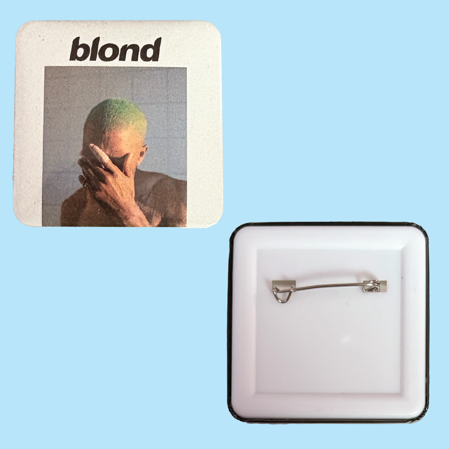 Frank Ocean Blonde Album Pinback Button