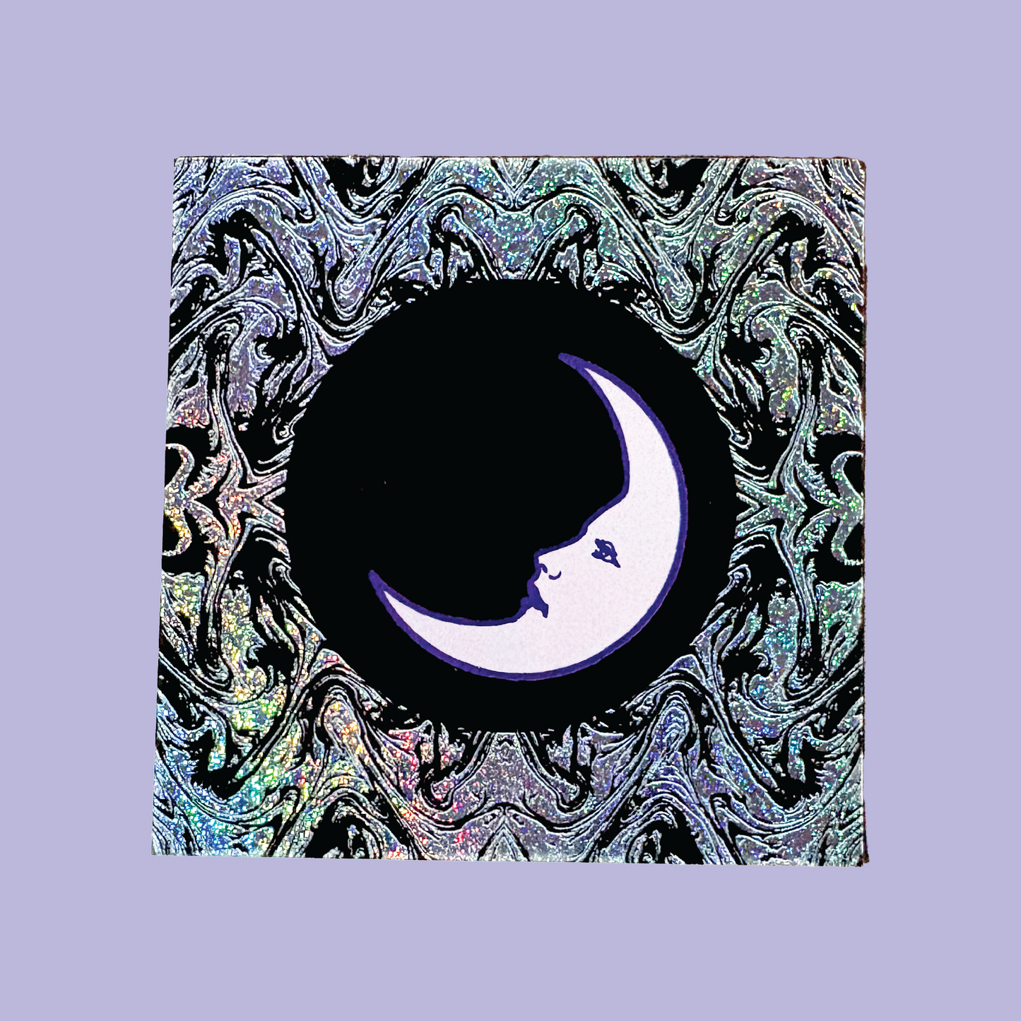 La Luna Pixie Glitter Sticker