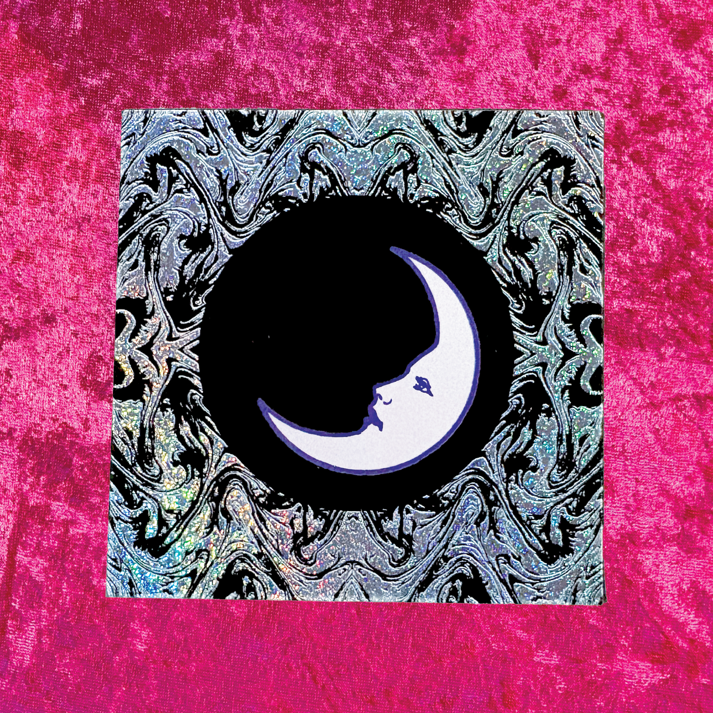 La Luna Pixie Glitter Sticker