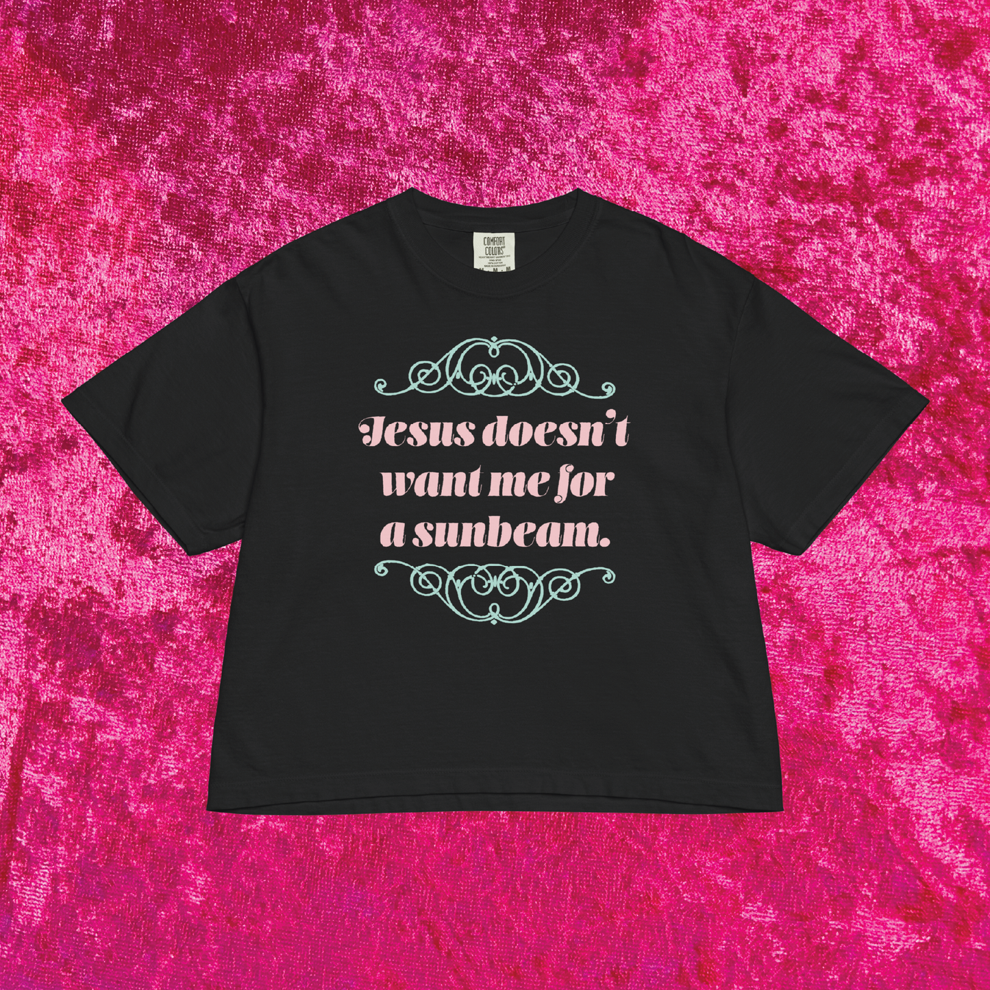 Sunbeam Boxy Cropped Tee