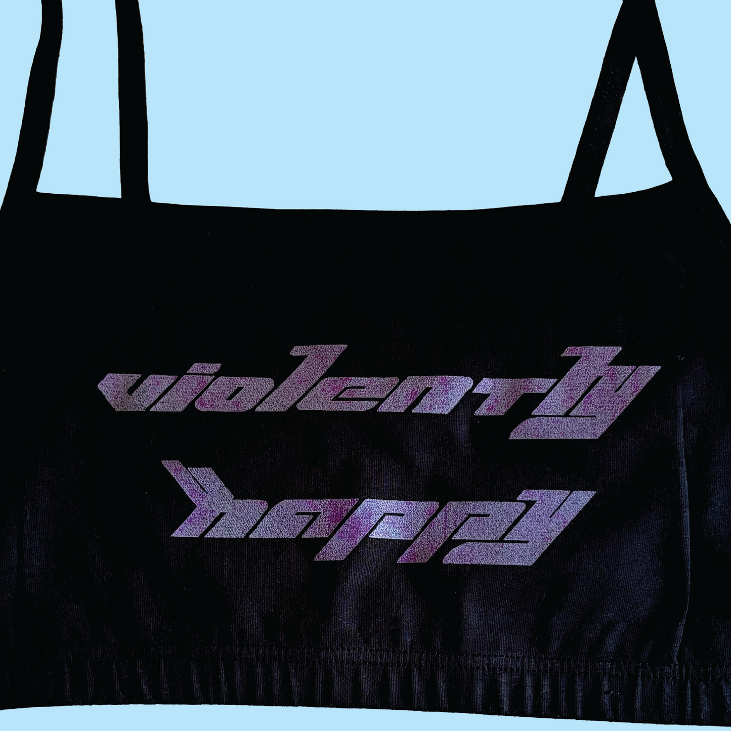 Bjork Violently Happy Bralette